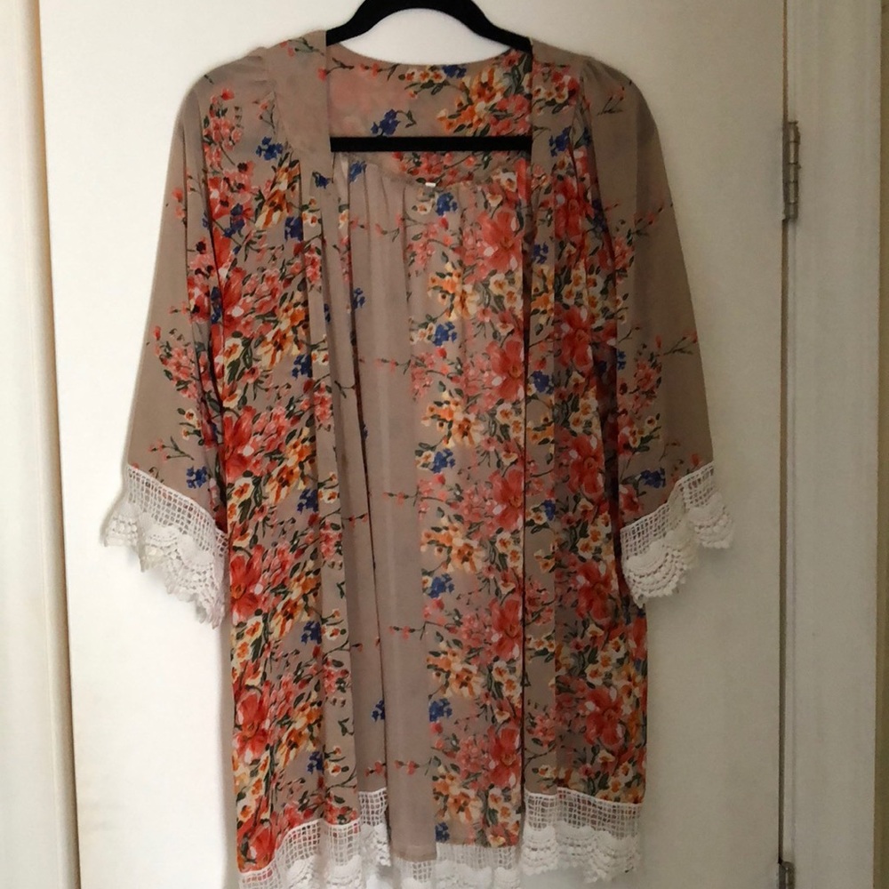 Floral Kimono